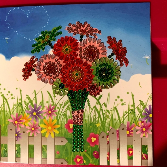 Flower Boquet Card - Picture 2 of 2